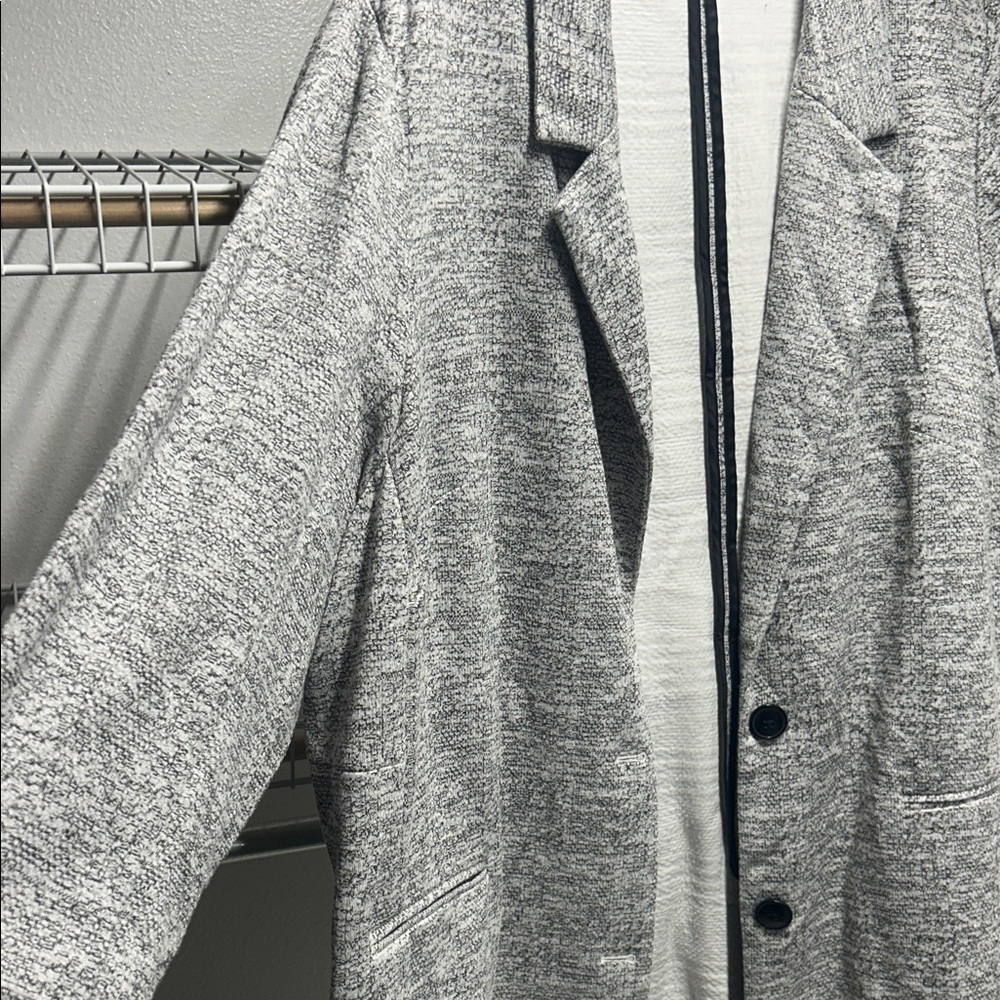 Torrid Gray Knit Blazer Jacket - image 5